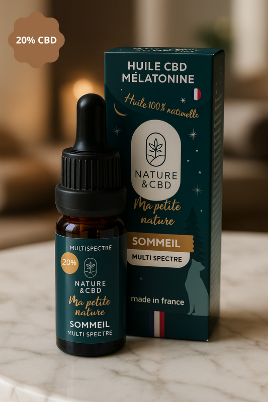 HUILE CBD MÉLATONINE - MA PETITE NATURE - 20