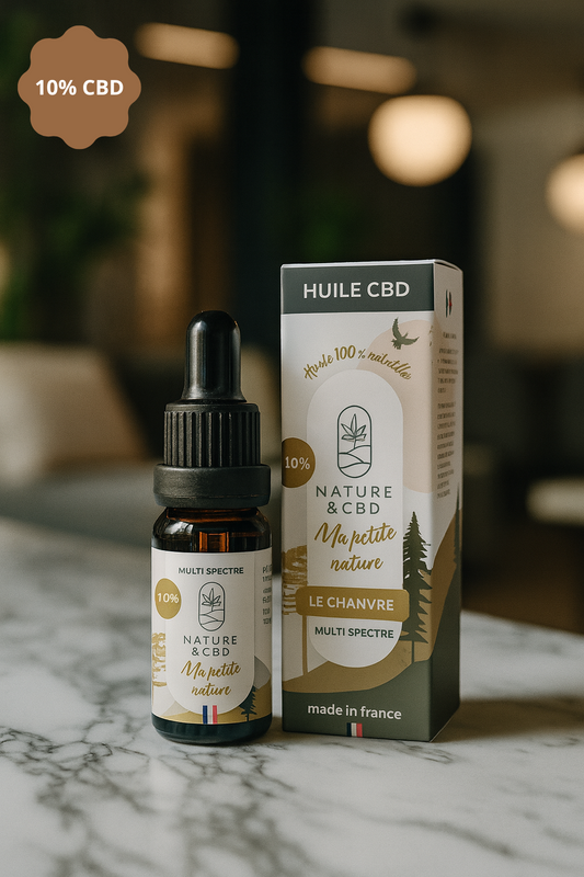 HUILE CBD CHANVRE - MA PETITE NATURE - 10%