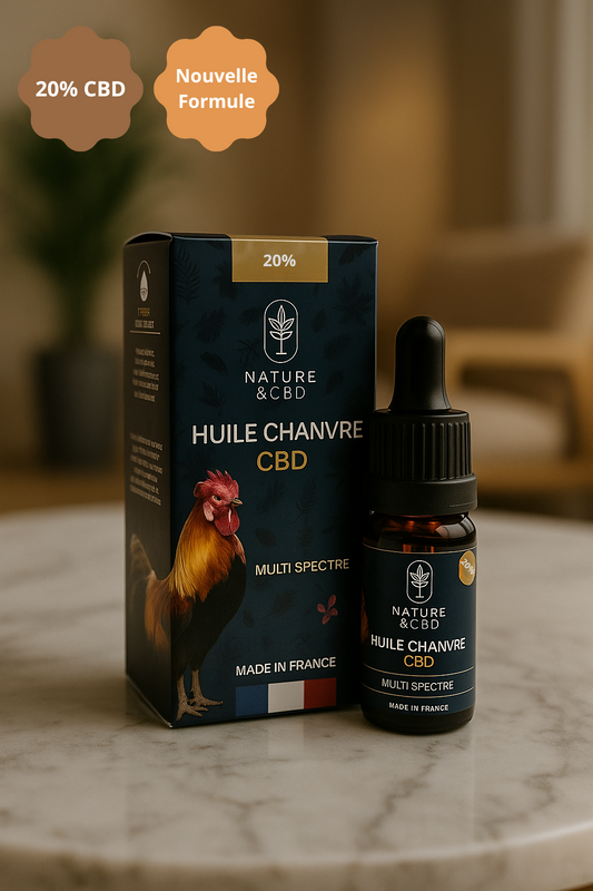 HUILE DE CHANVRE BIO - PRÉMIUM - 20%