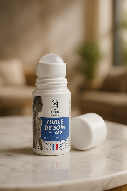 HUILE DE SOIN ROLL-ON AU CBD - 30ml - SPORT