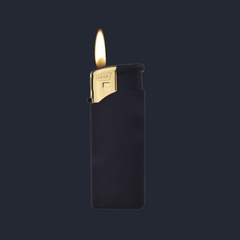 Mini Briquet Noir et Doré