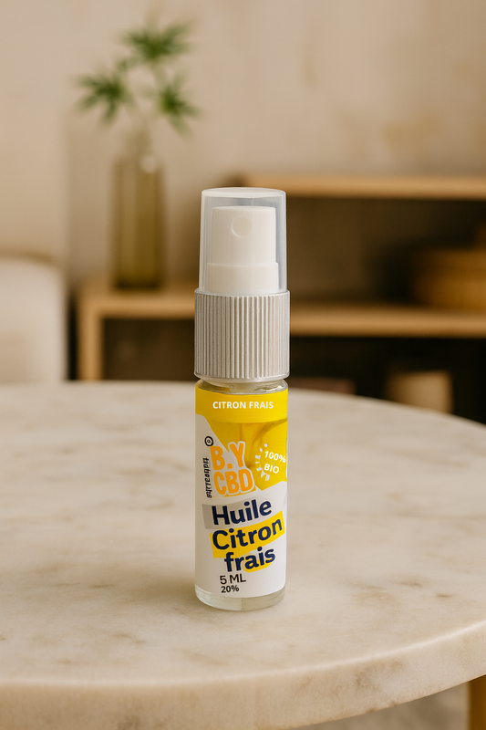 HUILE CBD 20% GOÛT CITRON FRAIS - FOMAT POCKET 5ML