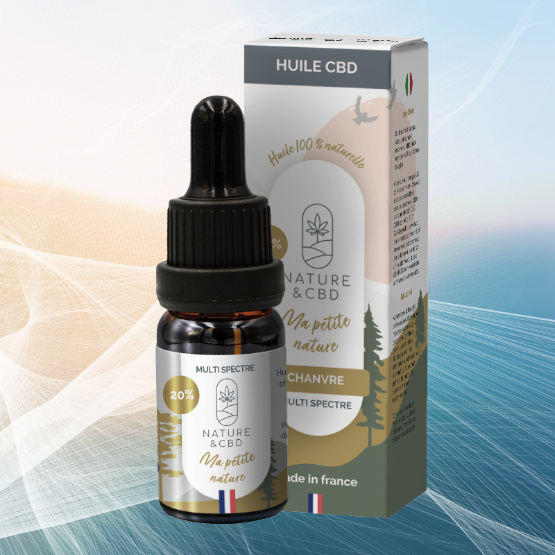 HUILE CBD CHANVRE - MA PETITE NATURE - 20%