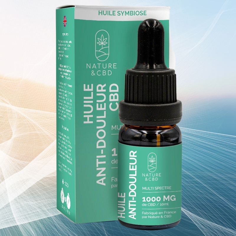 HUILE ANT-DOULEUR AU CBD - SYMBIOSE - 10%