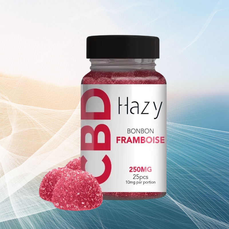 BONBONS MOELLEUX AU CBD - FRAMBOISE