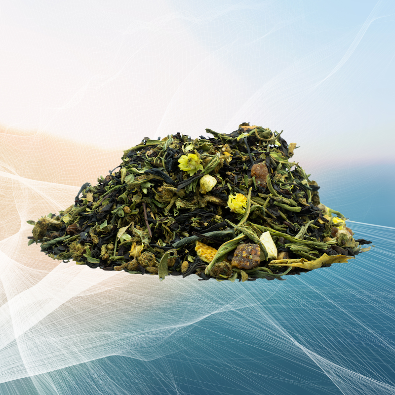 THÉ NOIR AU CBD DÉLICES MÉDITERRANÉENS - DATTE, FIGUE ET CITRON - 30G