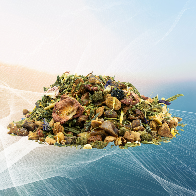 INFUSION CBD FRUITY FLOWER - GRENADE ET ORANGE SANGUINE - 50G