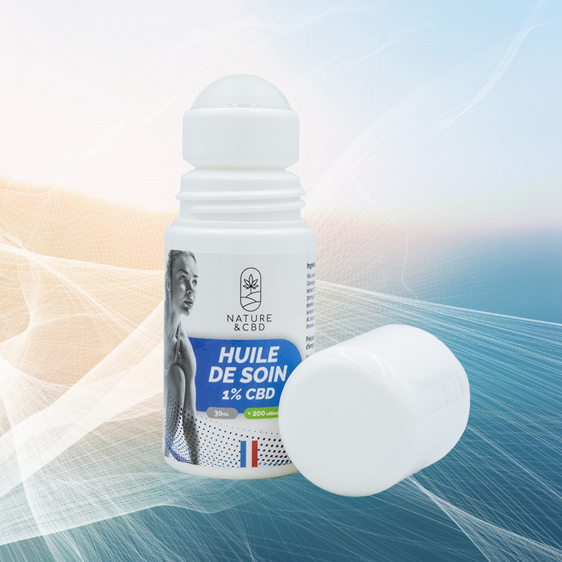 HUILE DE SOIN ROLL-ON AU CBD - 30ml - SPORT