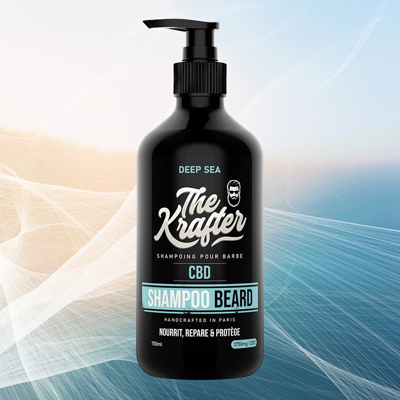 SHAMPOING POUR LA BARBE - 750ml - DEEP SEA