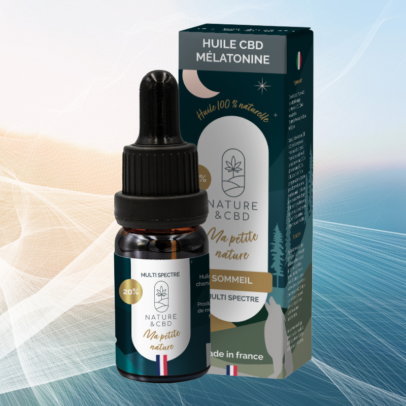 HUILE CBD MÉLATONINE - MA PETITE NATURE - 20