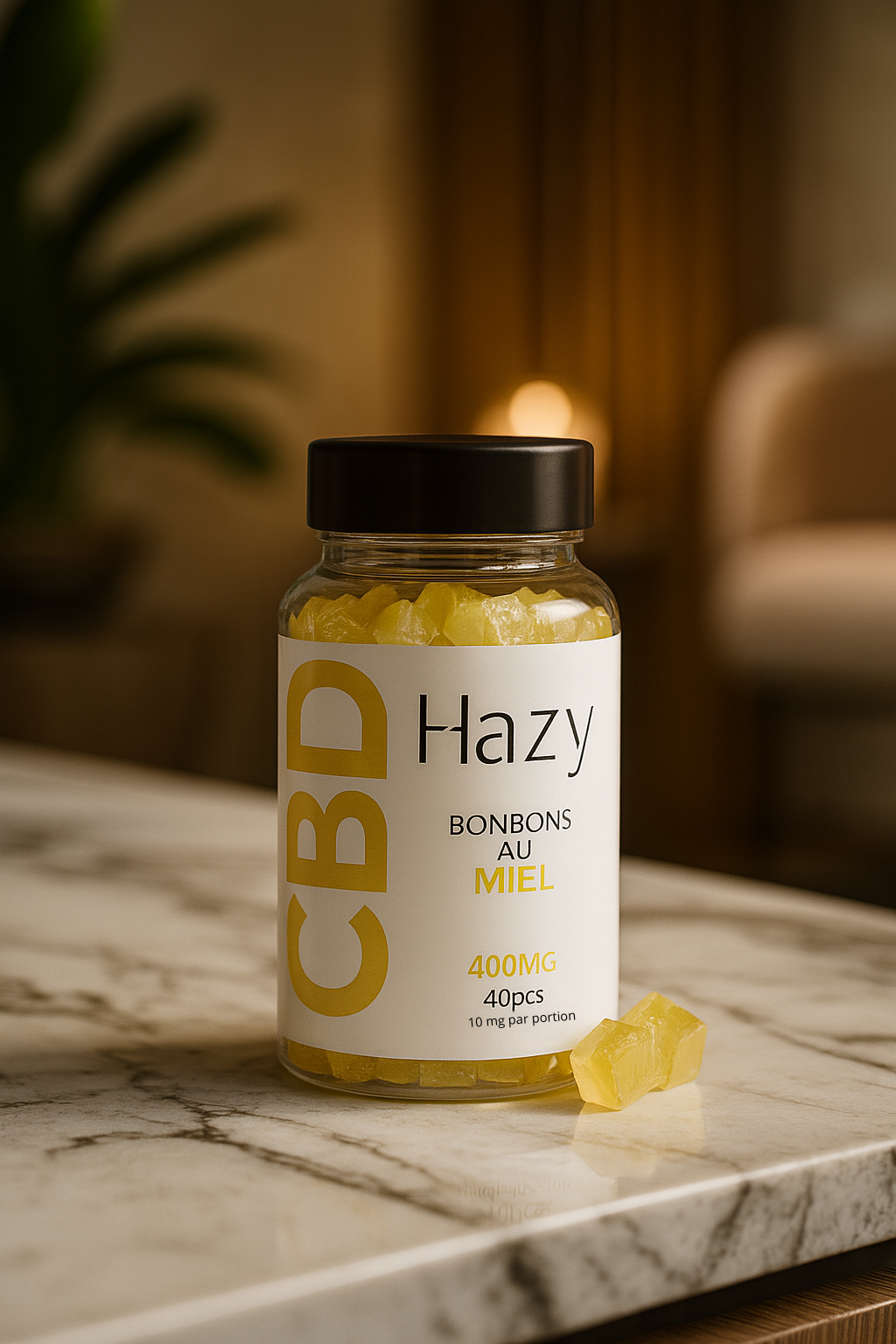 BONBONS DURS AU CBD - MIEL