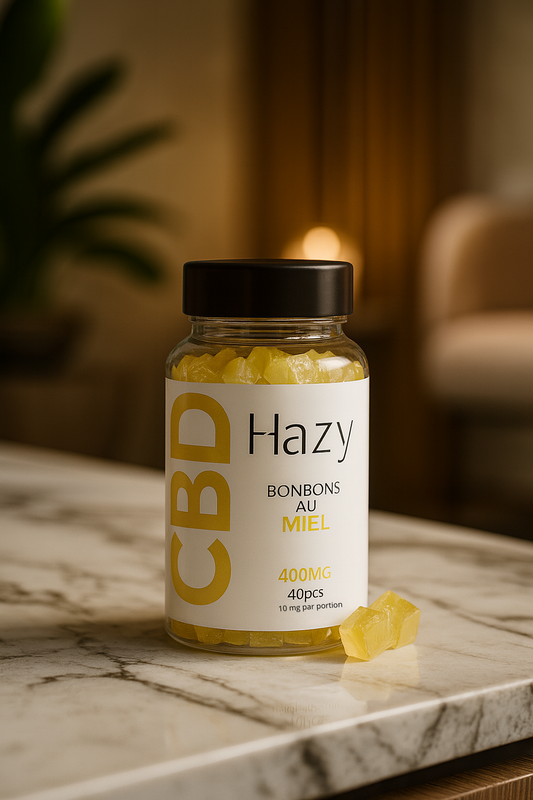 BONBONS DURS AU CBD - MIEL