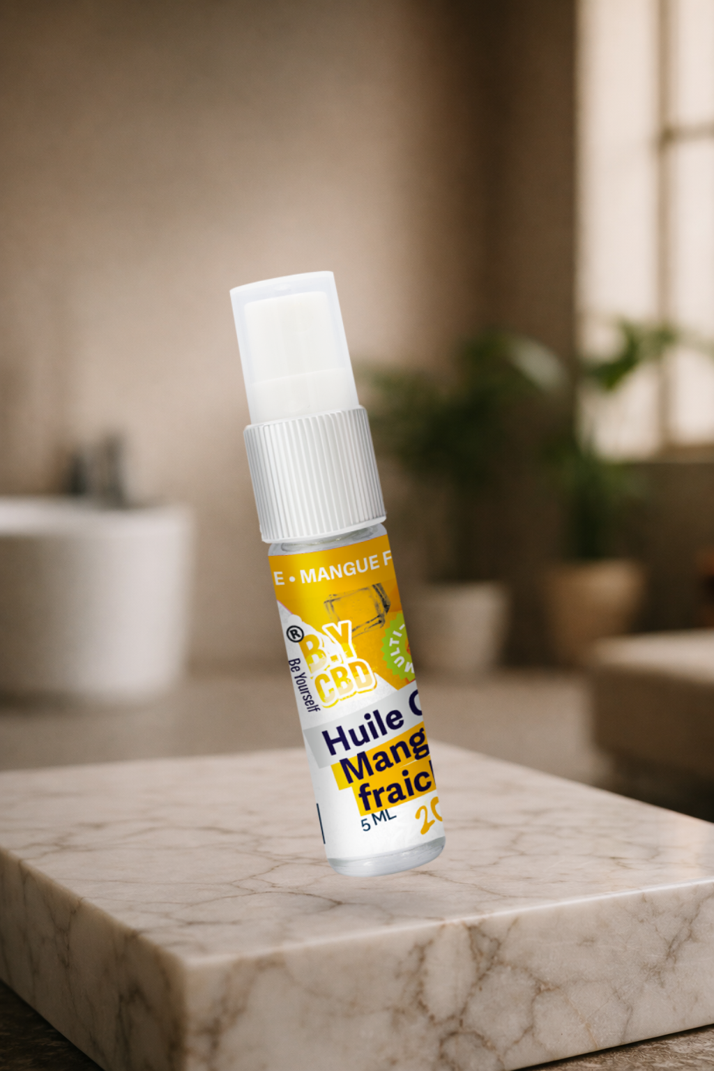 HUILE CBD 20% GOÛT MANGUE FRAICHE - FORMAT POCKET 5ML