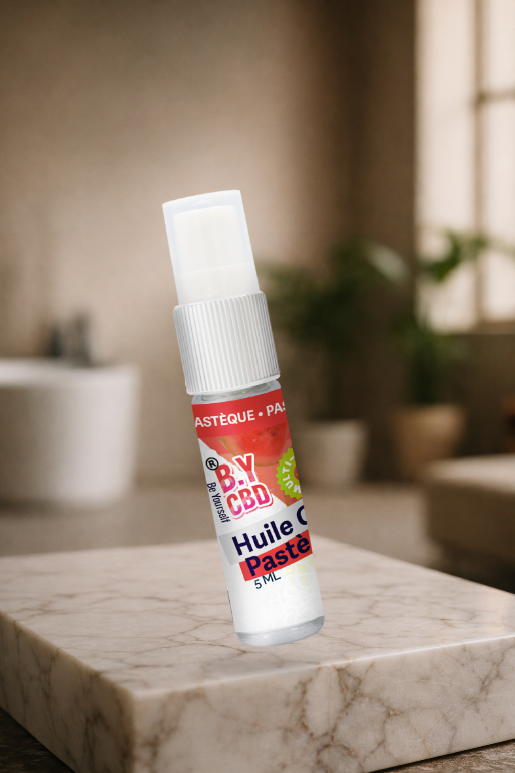 HUILE CBD 20% GOÛT PASTÈQUE - FORMAT POCKET 5ML