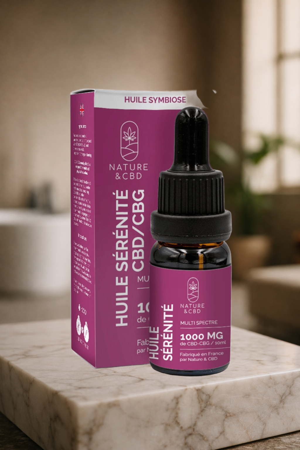 HUILE SÉRÉNITÉ / ANXIÉTÉ - SYMBIOSE - 10%