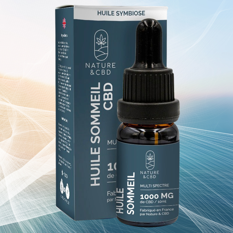 HUILE SOMMEIL AU CBD - SYMBIOSE - 10%