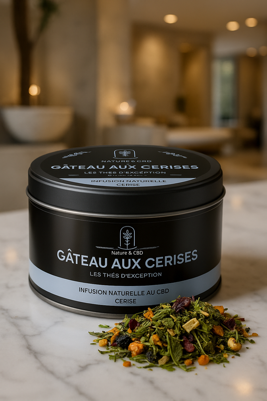 INFUSION CBD LE GÂTEAU AUX CERISES - CERISE - 50G