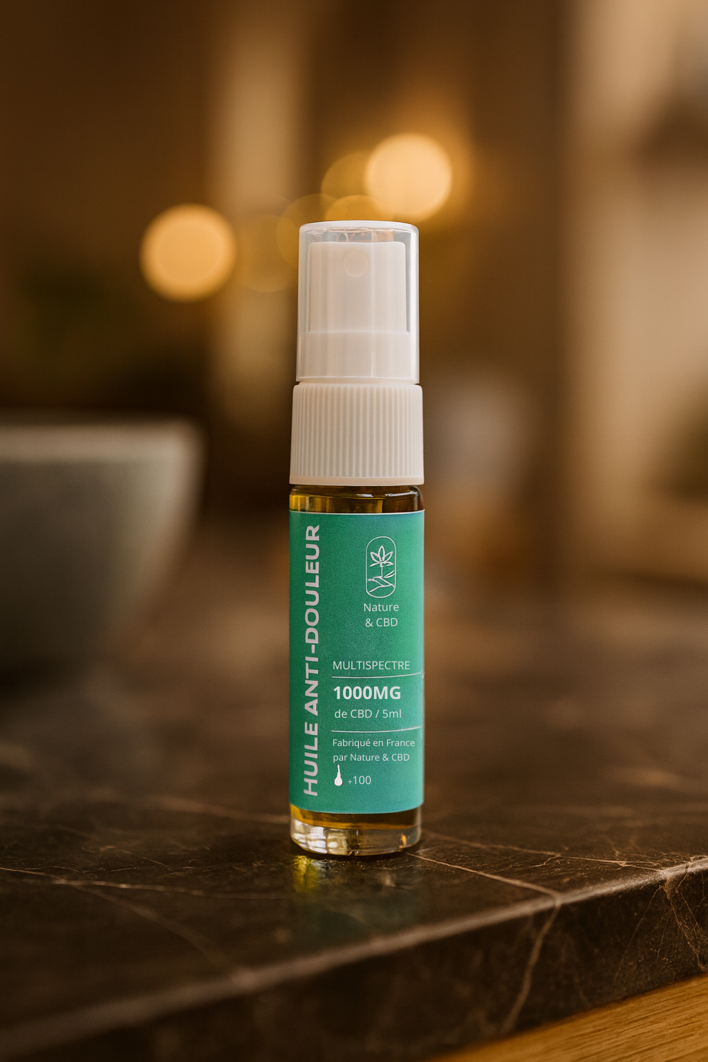 HUILE CBD 20% ANTI-DOULEUR - FORMAT POCKET 5ML