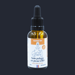 Soin peau et pelage CBD 3% - Chien & Chat