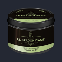 Thé Vert au CBD Dragon d'Asie - Mandarine et Mangue - 30g